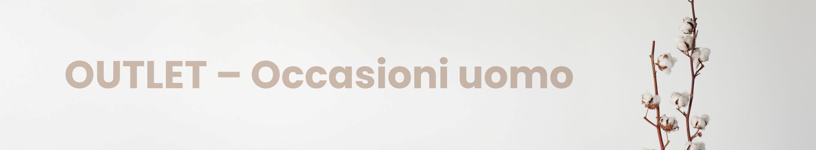 Outlet – Uomo